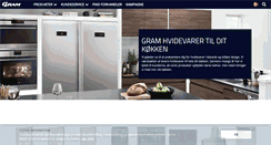 Desktop Screenshot of gram.dk