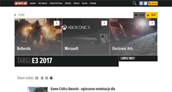 Desktop Screenshot of e3.gram.pl