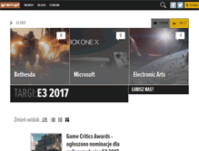 Tablet Screenshot of e3.gram.pl
