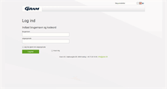 Desktop Screenshot of partnerweb.gram.dk